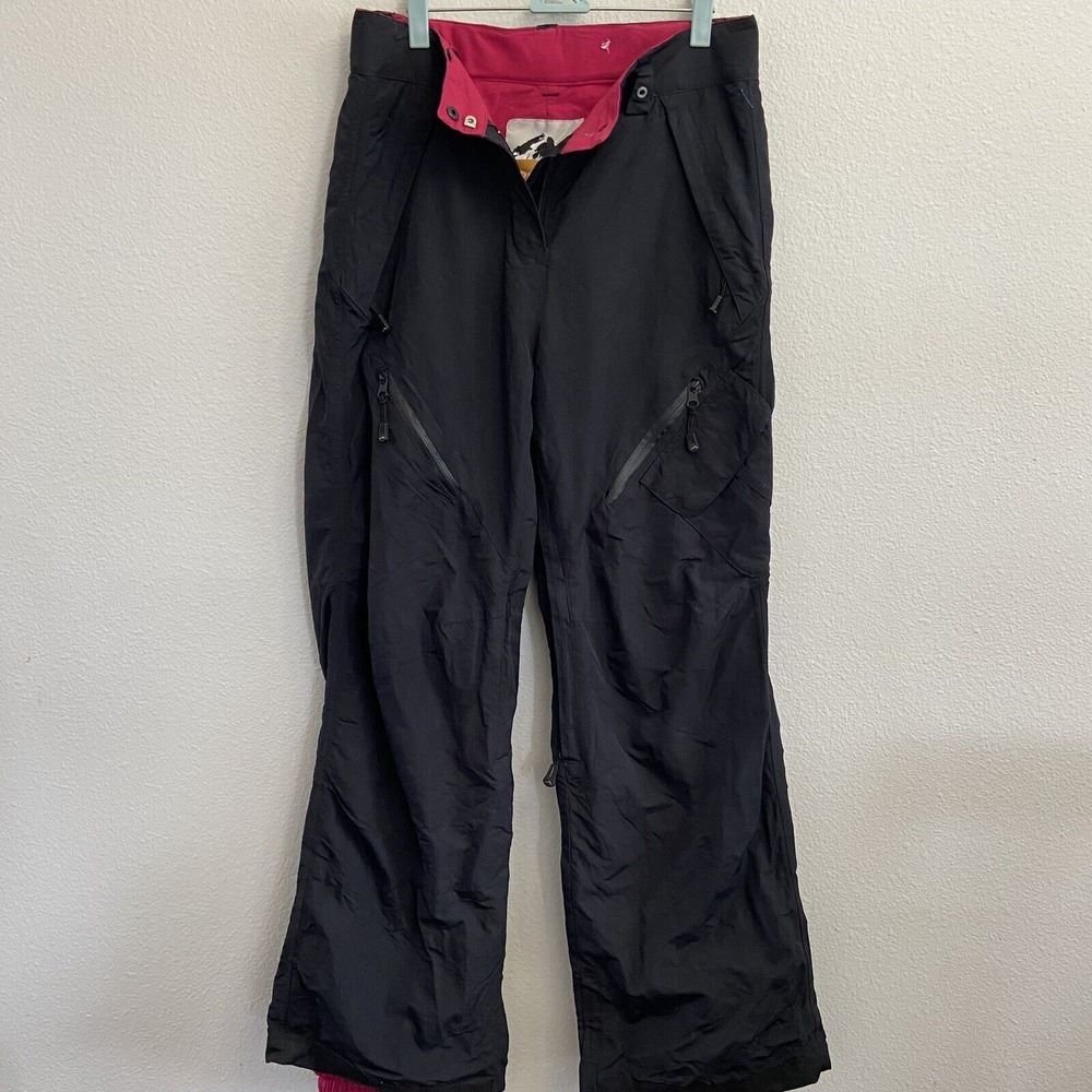 Polar Edge GOLD SERIES Womens Black Ski Snow Pants‎ ALYMOSA Size Small Vented